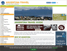 Tablet Screenshot of justargentina.org